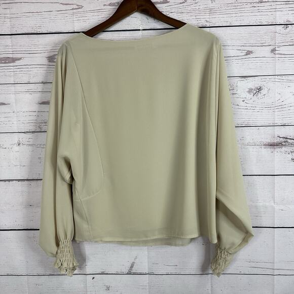 Cobblestone Tunic Womens OS Italy Top Minimalist Contemporary Career Coastal - Picture 4 of 9